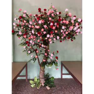 Cây Hoa Hồng Giả Cao Cấp