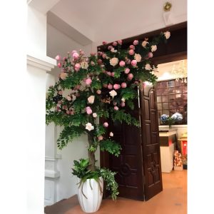 Cây Hoa Hồng Giả Trang Trí Phòng Khách – Phòng Ngủ