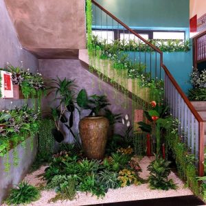 Tiểu Cảnh Cây Giả Trang Trí 01